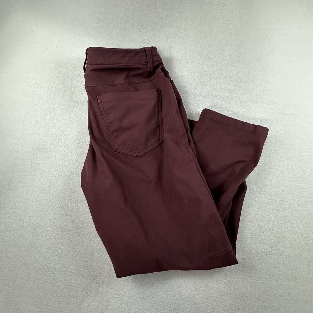 Lululemon Pants Mens 31 (31x25) Red ABC PANT Classic Fit Performance Warpstreme